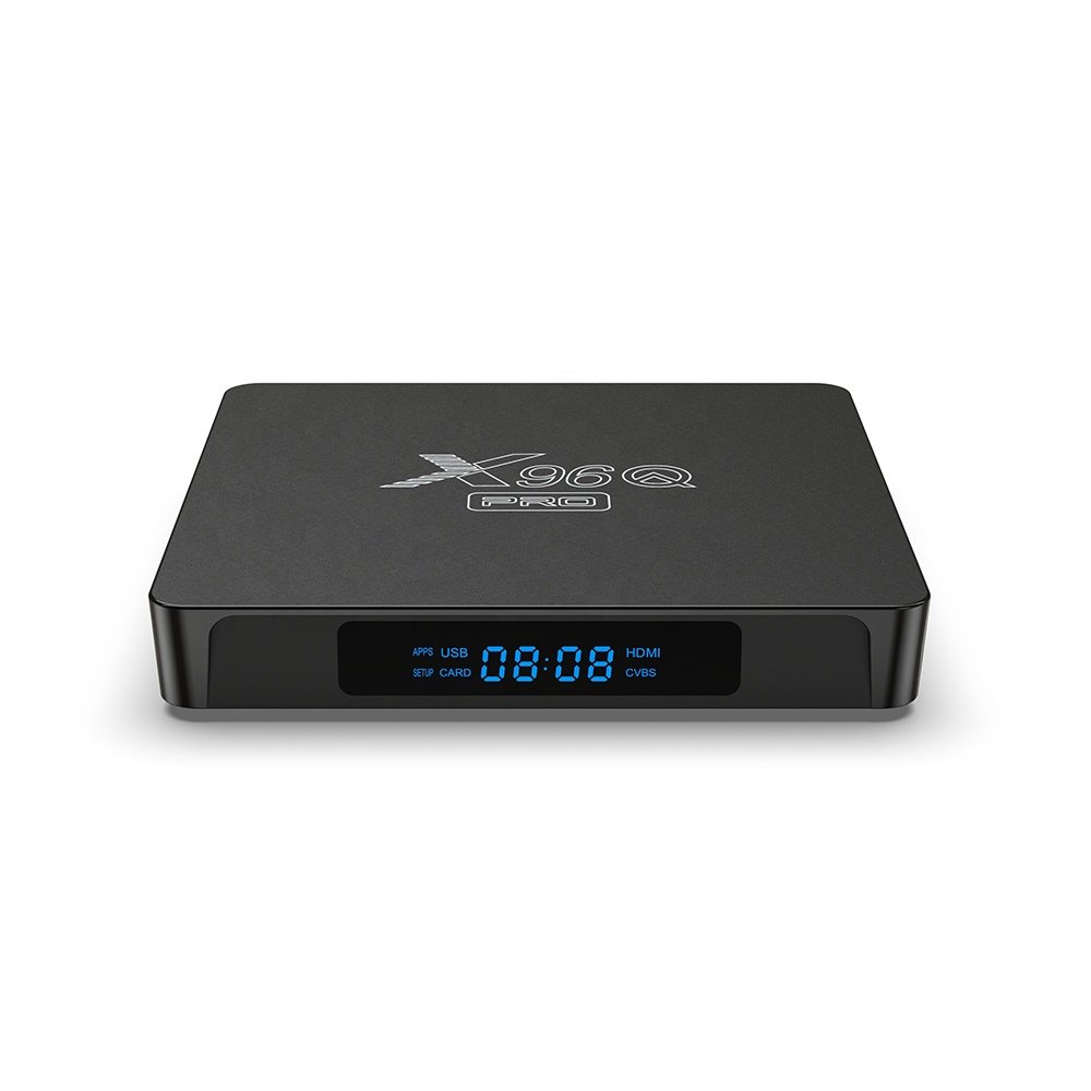 Tv Box X96Q Pro Android 10.0 Allwinner H313 4k 1GB RAM 8GB ROM Quad Core Dual Wifi Smart TV in Set Top Box