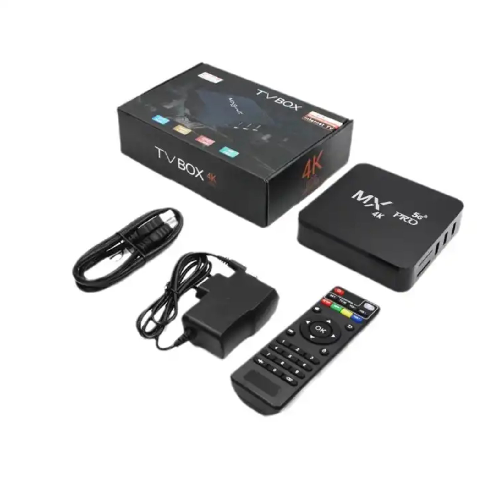 MXQPRO Smart TV Box Android 4K HD WIFI 4K media player Set-Top Box mxqpro