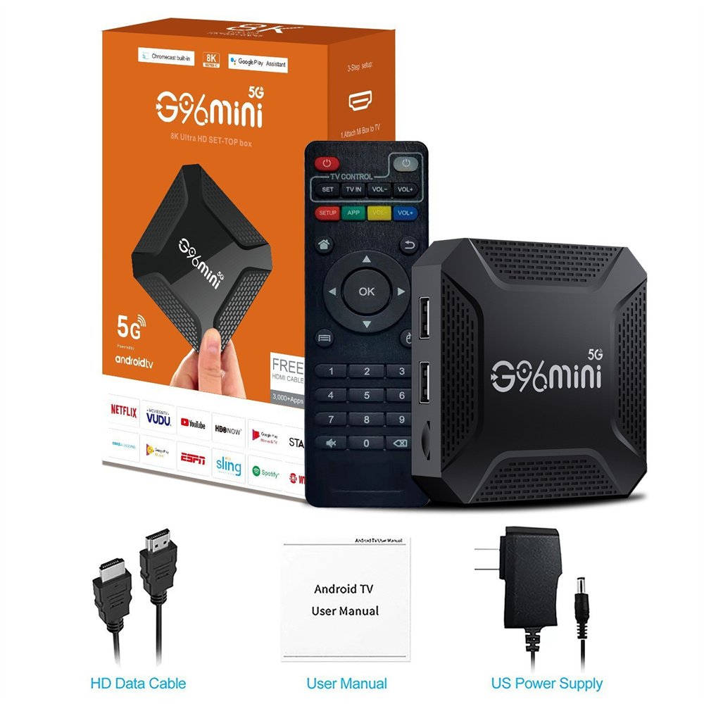 G96mini TV Box Support Android13.0 Set-top Box with RK3528 4-Core 64bit Cortex-A53 Chip 8K HDR10 Media play