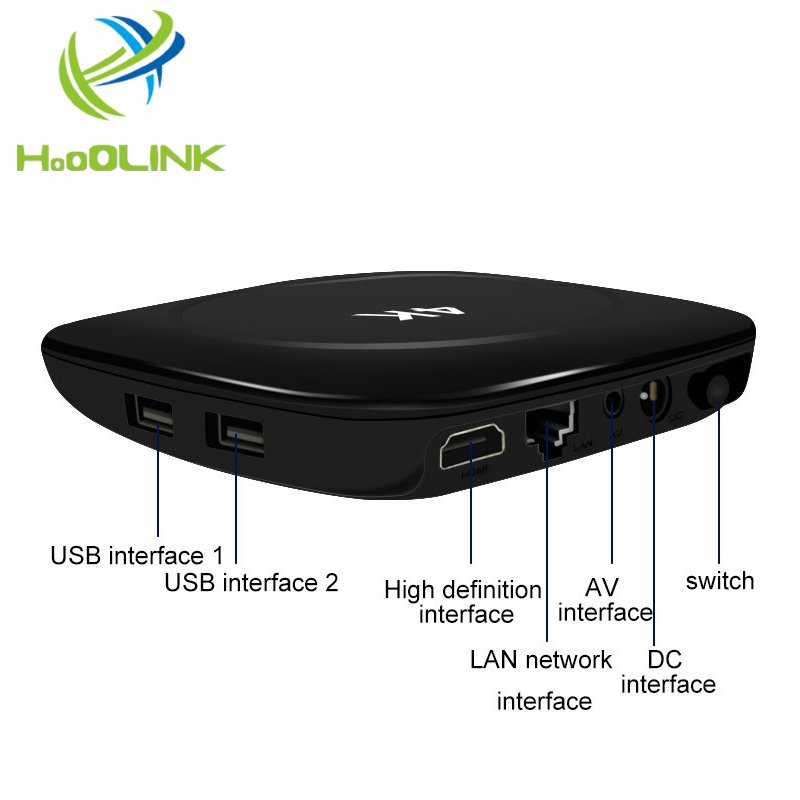 2024 popular android TV BOX 4k Android 13 system dual band WIFI 2G+16G Set-top Box