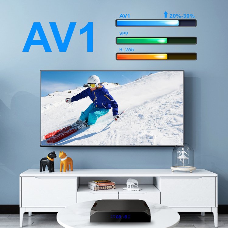 New Mega Leadcool Android 10.0 Amlogic 1080P Media Player Settop Box