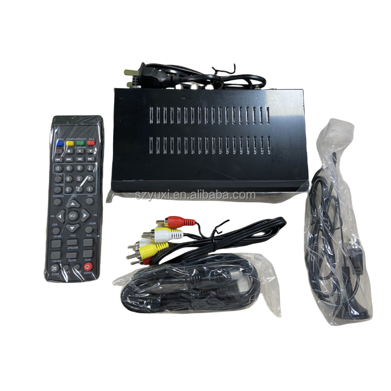 Vietnam Hot Sale In stock 1080p FTA MPEG4 H.264 Decoder DVB-T2 TV Receiver set top box