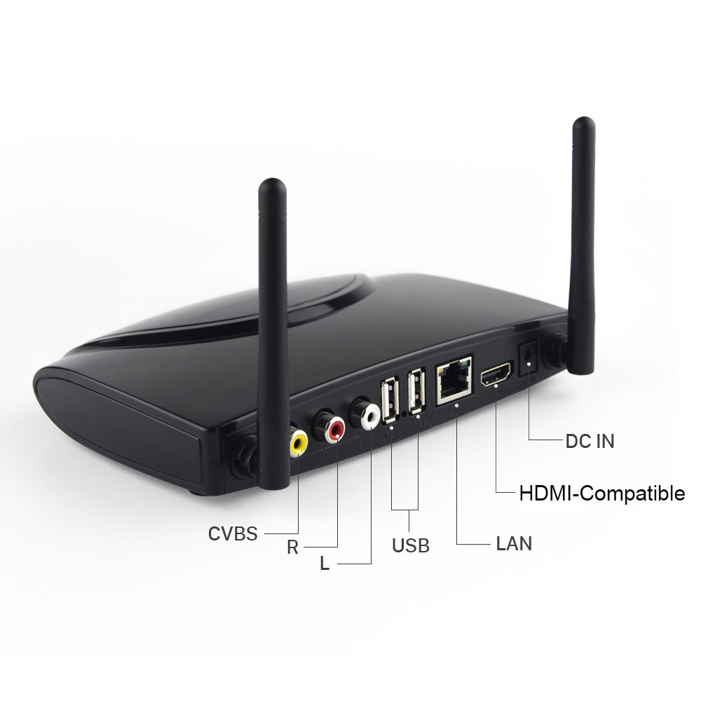 New Leadcool R2 Android 9.0 Set Top Box Quad Core S905W 2GB Ram Smart TV Box BT 4.0