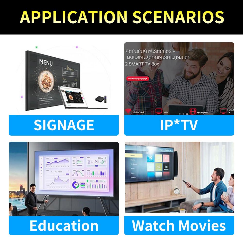 2024 Topleo Satellite Tv Receiver 4k Android I96 Mini II Amlogic S905W2 Smart 4K TV Box Set Top Box