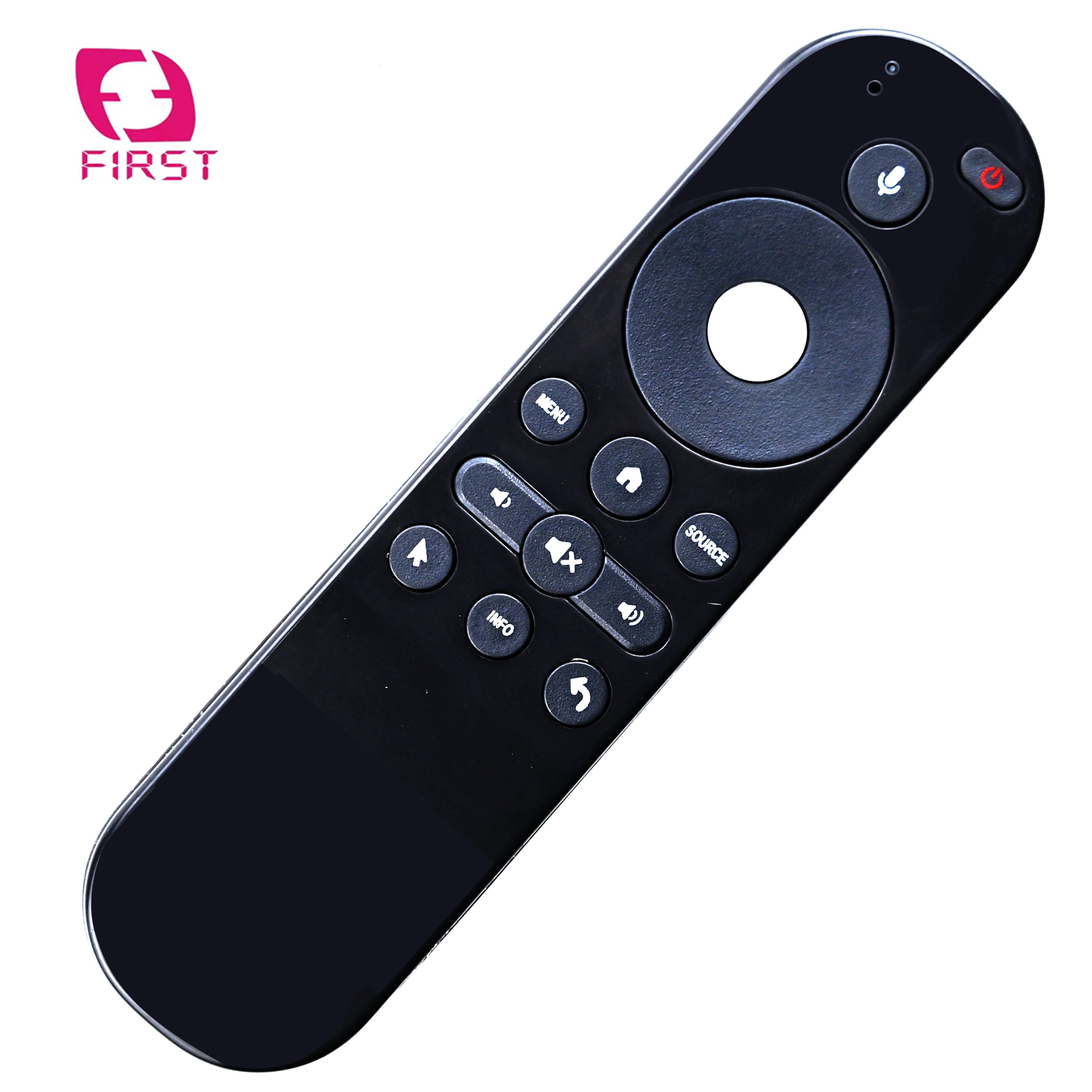 OEM ODM Factory's Cheap 16-Keys Voice Remote Control in ABS Material Android TV Box Projector Home Appliance Fixed Learning Code