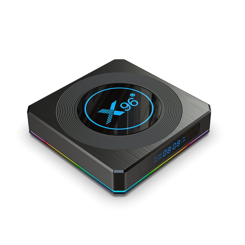 X96 X4 Android 11 S905Y4 8k set-top box 4K WIFI tv box 1000 LAN ethernet STB for IPTV Streaming channels and Gaming player