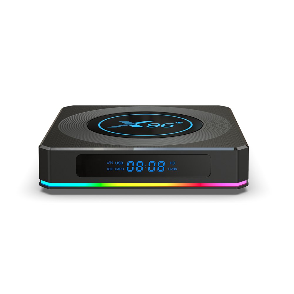 X96 X4 Android 11 S905Y4 8k set-top box 4K WIFI tv box 1000 LAN ethernet STB for IPTV Streaming channels and Gaming player