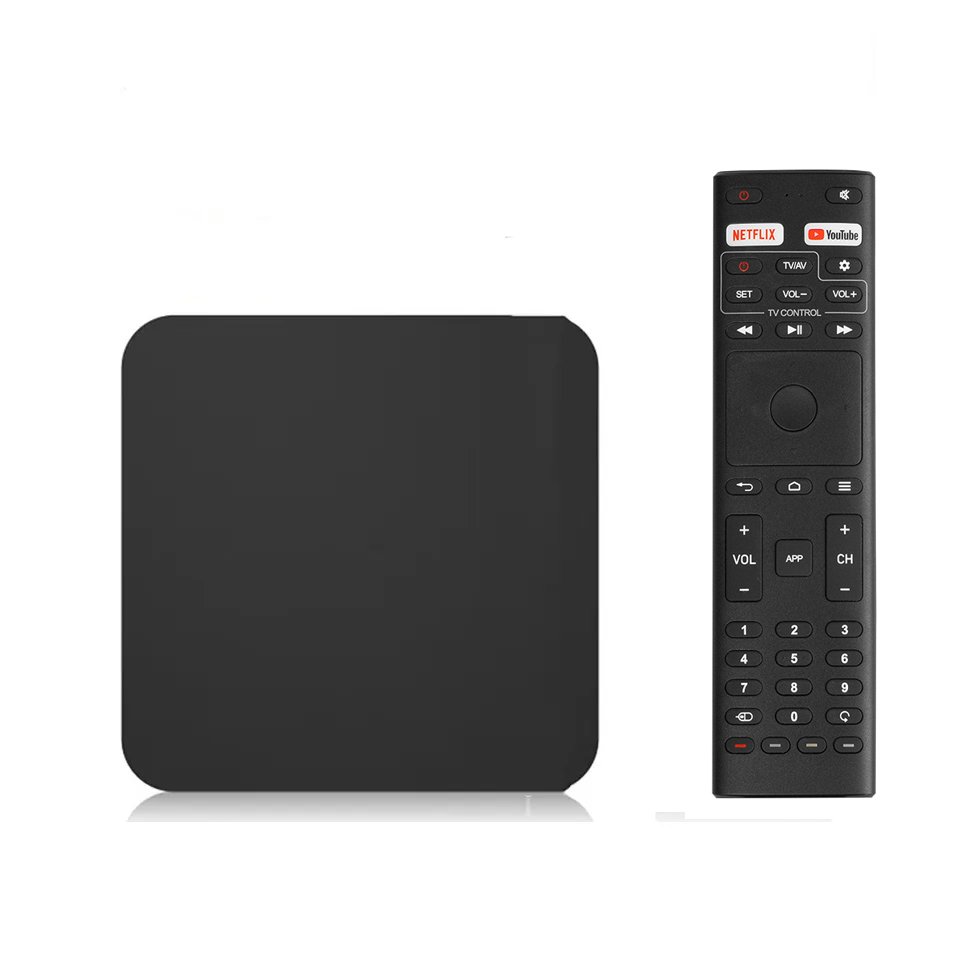 IHOMELIFE Allwinner HLQ-H618 Android 12 strong 8K Set top Box with 1000M LAN Display Screen Multi-Function Remote Control TV Box
