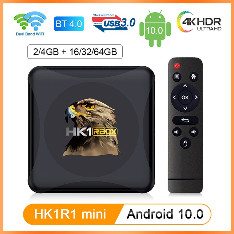 RK3318 Android TV Box 2GB 4GB Dual Wifi Media Player IPTV TV Box 4K Smart Set Top Box Digital