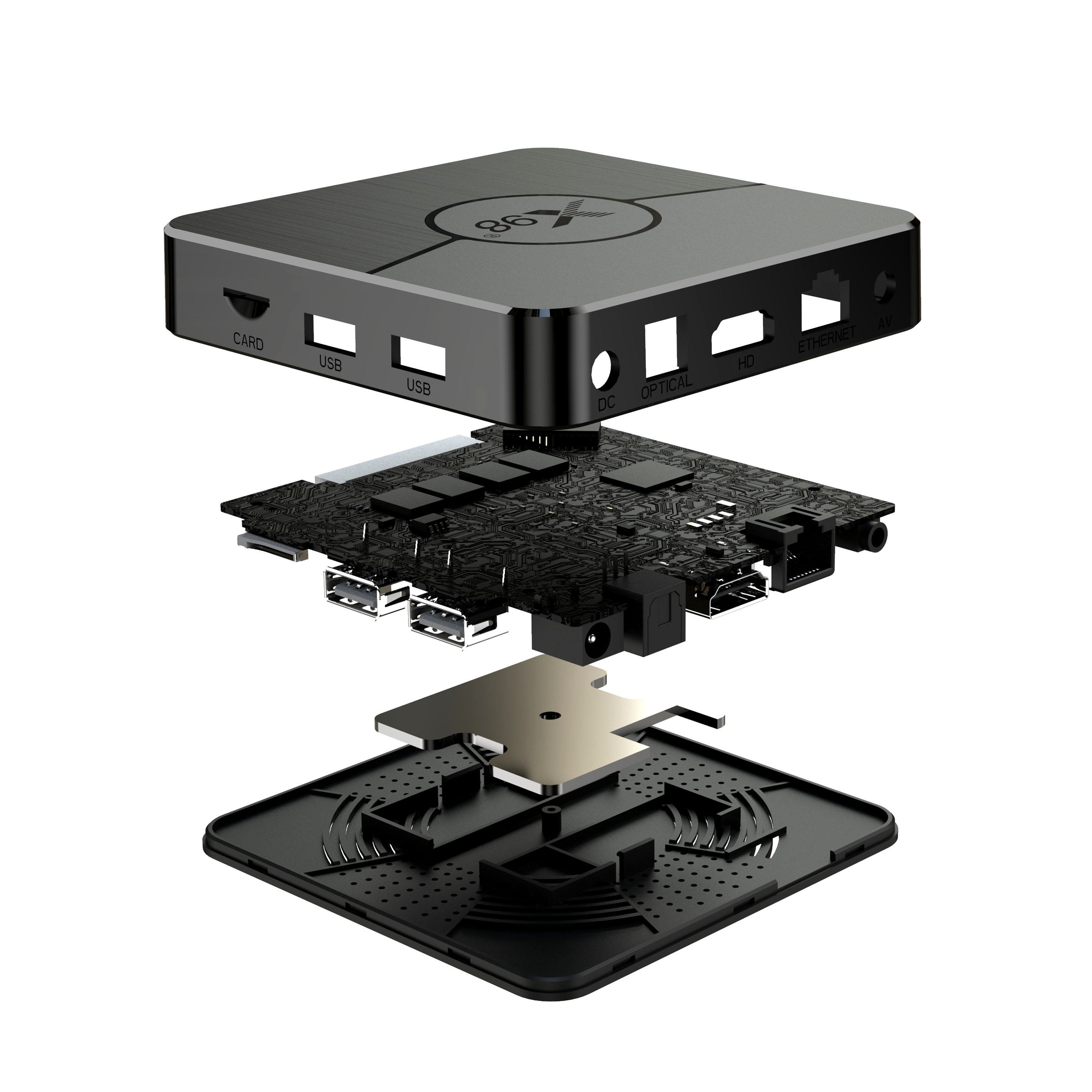 New Arrival Ott Android 11.0 Tv Box X98 Plus Amlogic S905W2 4K Hd Set Top Box 64GB 5G Wifi Smart Android Tv Box