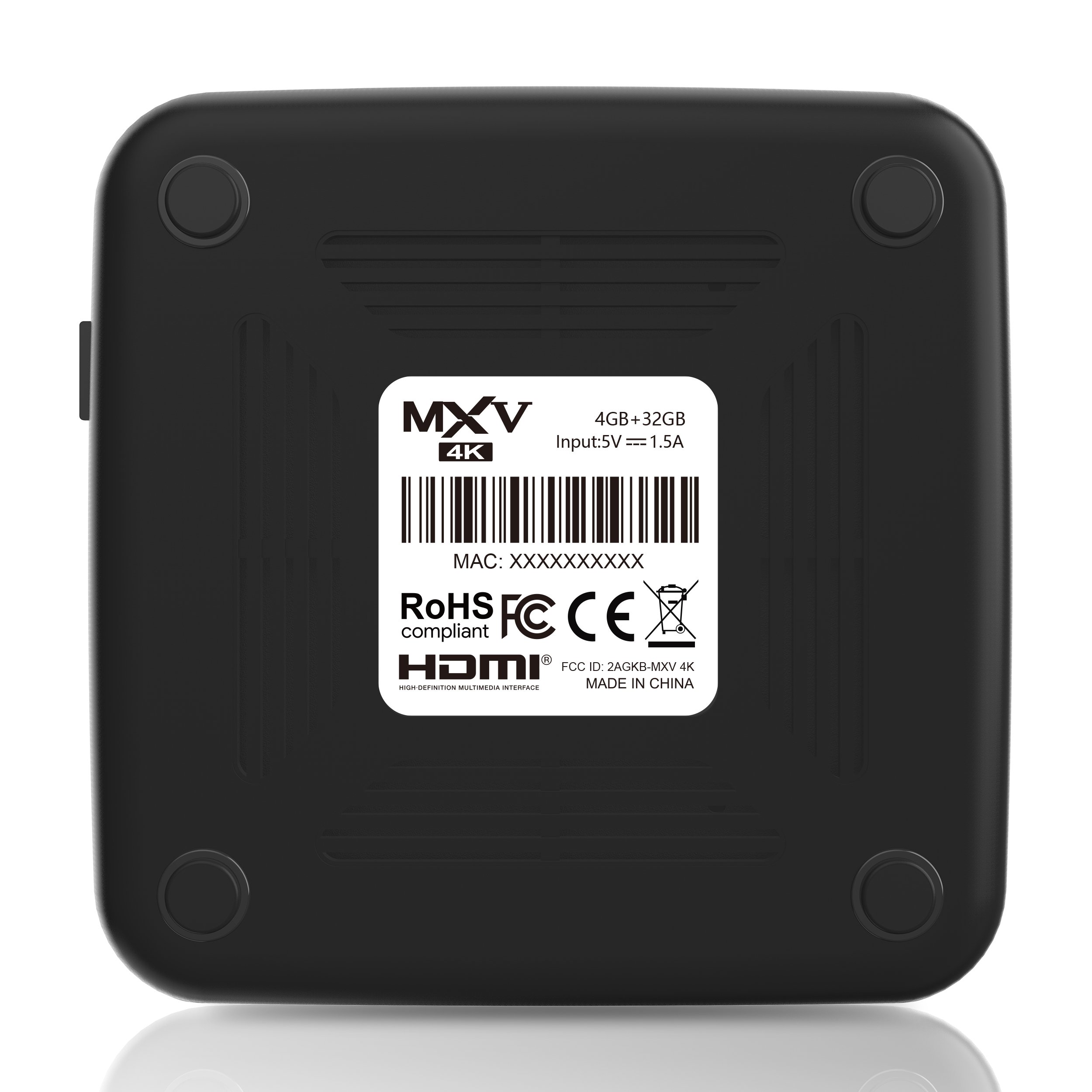 MXV 4K Amlogic S905W2 2/4GB 16/64GB Android 11 TV Box Set Top Box