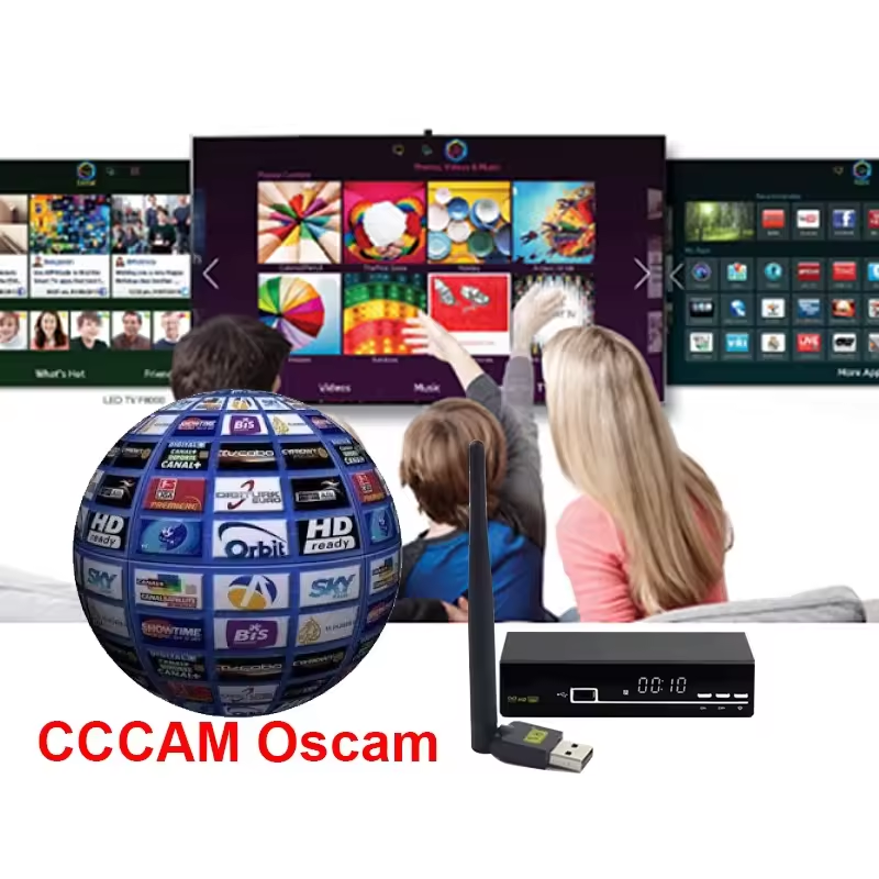 T Europe HD 1 Year 7 Lines Egygold CCCam Cline Poland Slovakia Germany Italy Oscam Cccam 6/8 Clines For DVB-S2 Set Top Box
