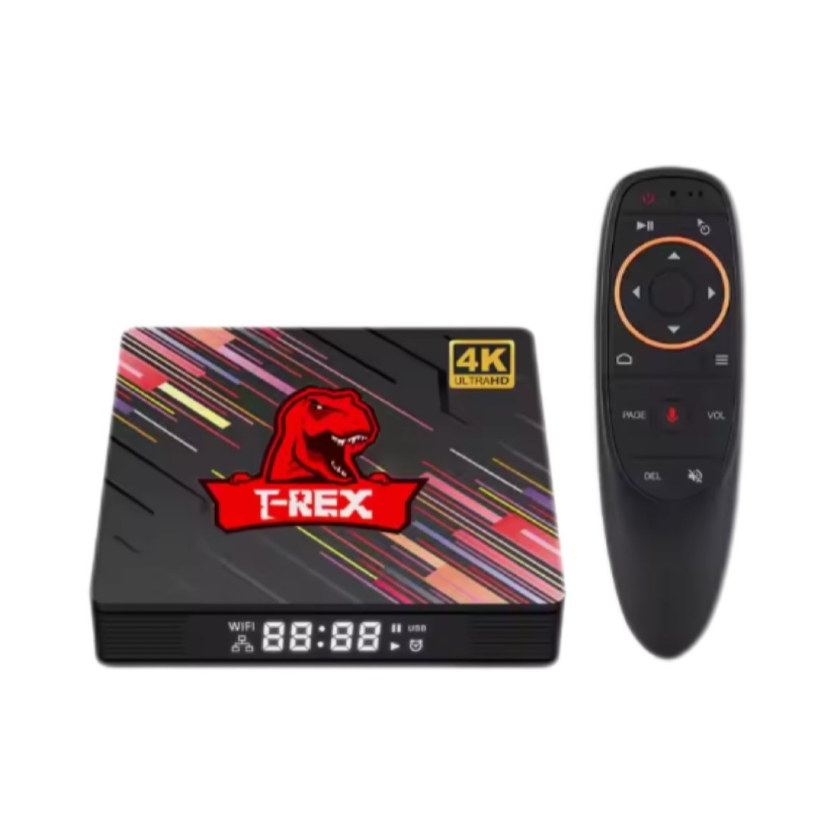 Trex Smart Tv Box 1/3/6/12GB Quad-Core Allwinner H3 Set top 4K TV Box Support WiFi 2.4GHz 4K Android Media Player Full Warranty