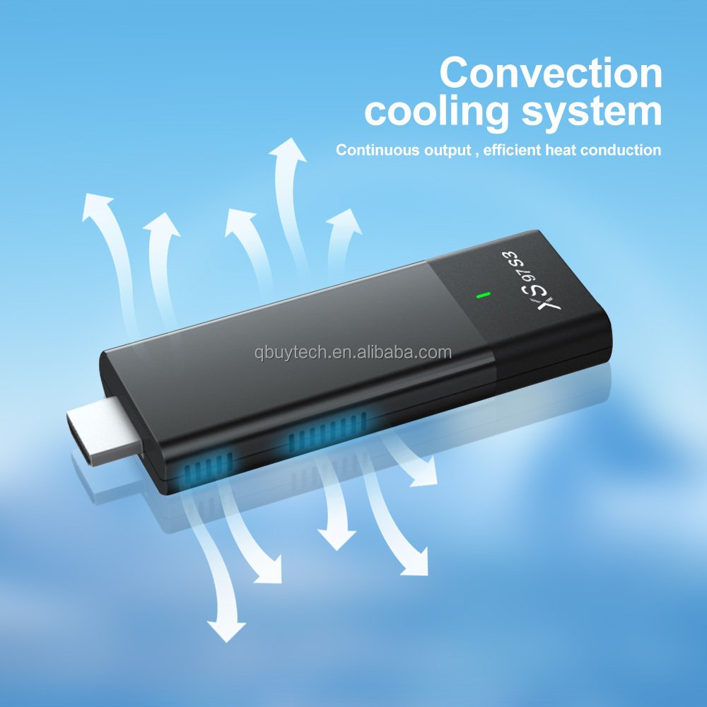 Wholesale New Products XS97 S3 2.4G+5G WIFI 10bit HDR 2+8GB smart tv stick best selling smart stick With Private label wholesale