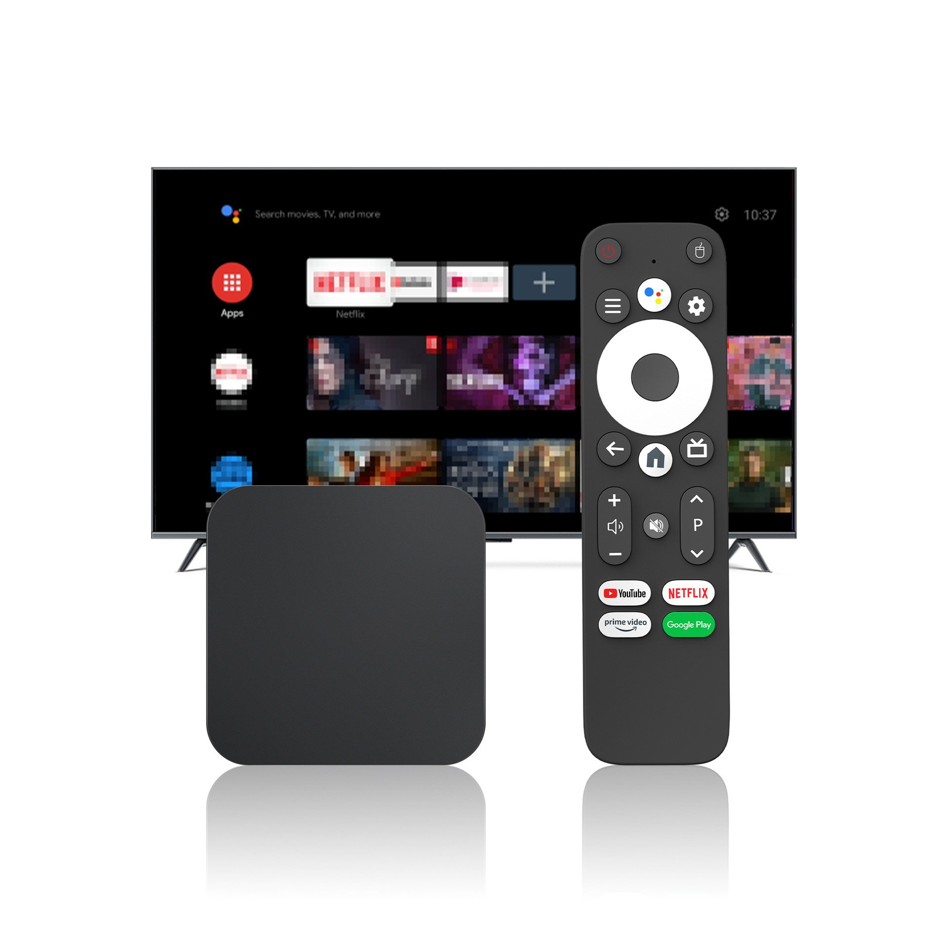 2024U16 Network Set Top Box Allwinner H313 Android 10 Ultra HD TV Set Top Box