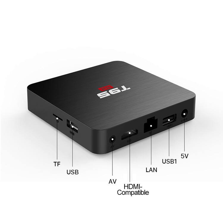 New Leadcool PSCTV Android 9.0 Set Top Box RK3528 CPU Smart TV Box 5.8G WiFi 4K UHD Screen