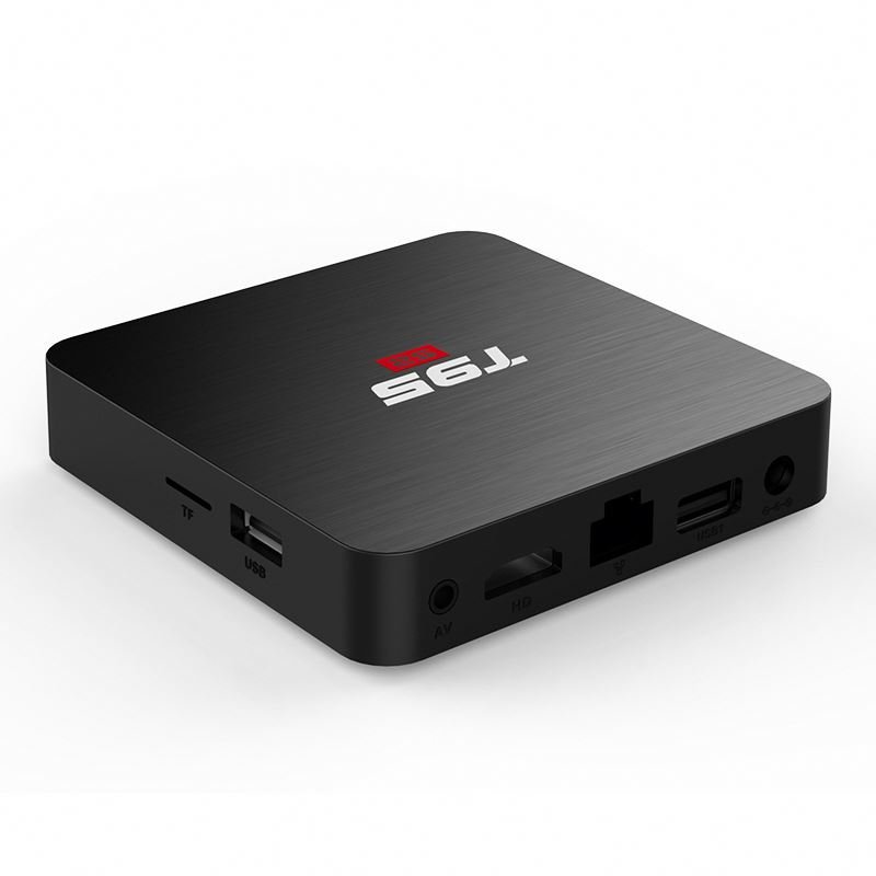 android tv box 2gb ram 16gb rom ODM T95S2 set-top box network Amlogic smart tv 4k universal tv video player.