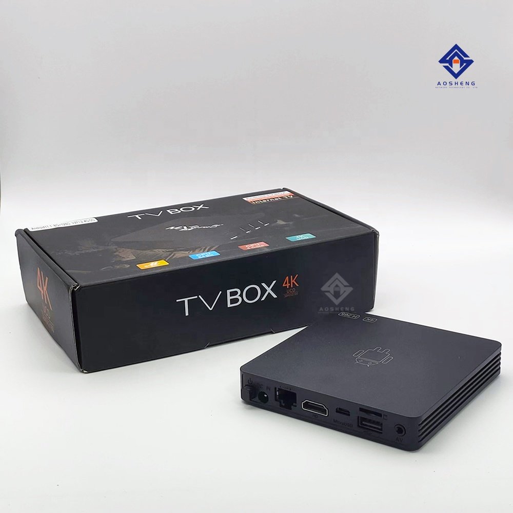 S905W HD 4K Android 9.0 Smart Set Top Box WiFi With Remote Control Instructions Ott BOX