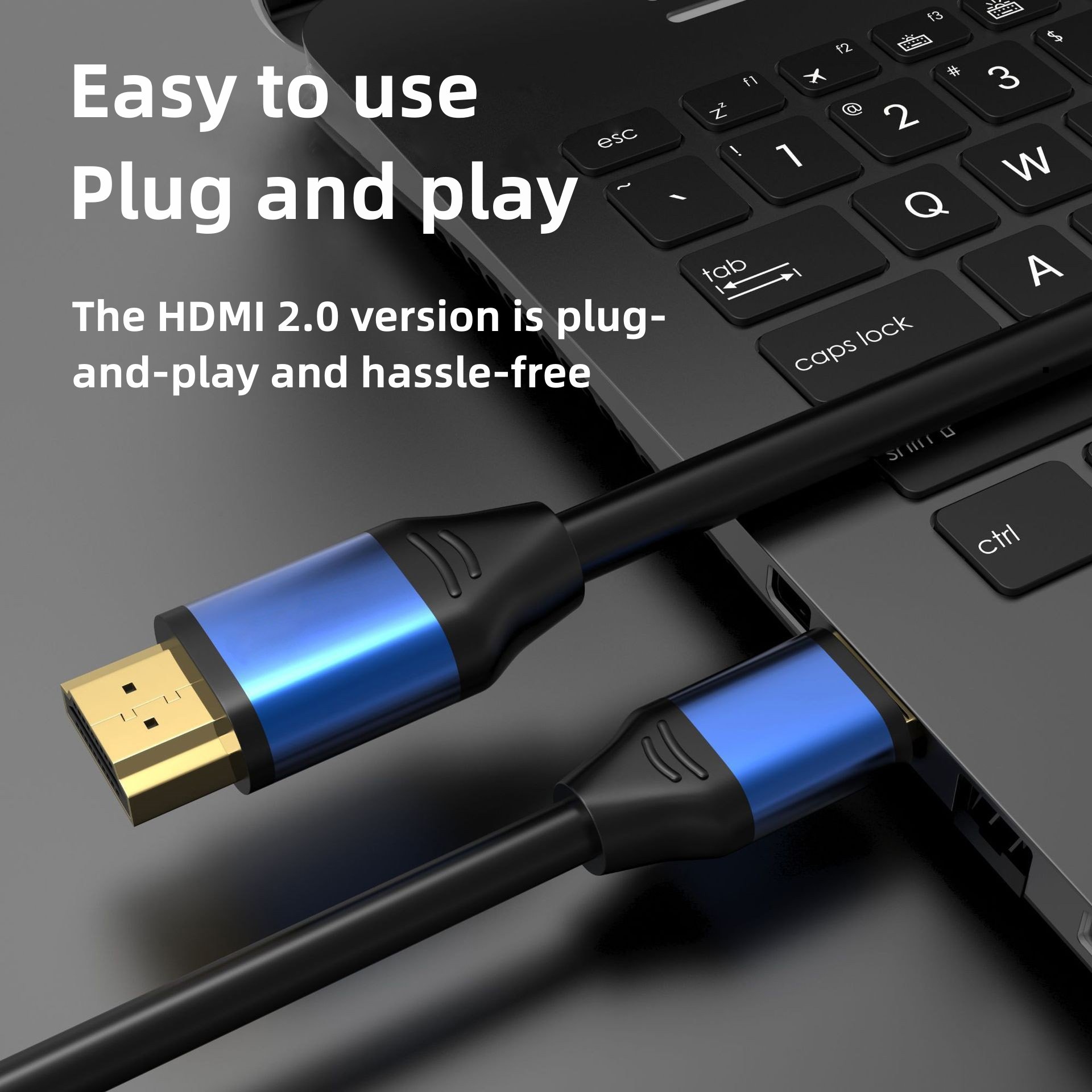 Factory Prices Available In Stock 19+1 Copper Clad Steel OD7.0 4K 1080 HDMI Cable HD Video Hdmi Cable Supplement Support
