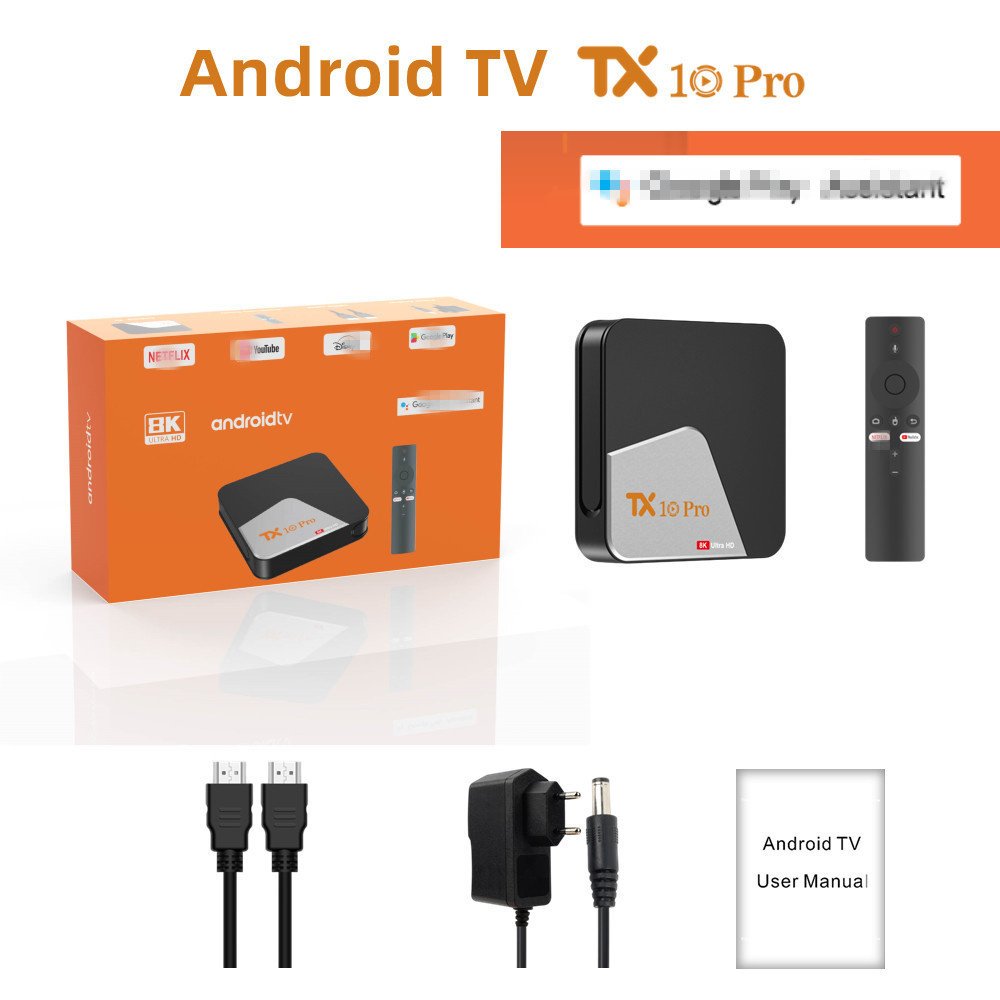 TX10 PRO Smart TV Box Allwinner H313 Quad Core Android 13 2.4G Dual Wifi TV BOX 8K HD 10 Bluetooth 5.0 2GB 16GB Media Player