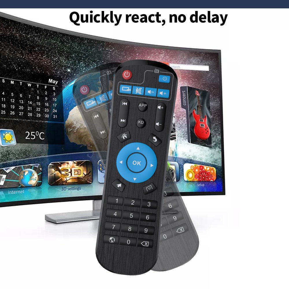 Topleo air mouse IR 2.4g Mini Keyboard wireless universal tv air mouse remote controls