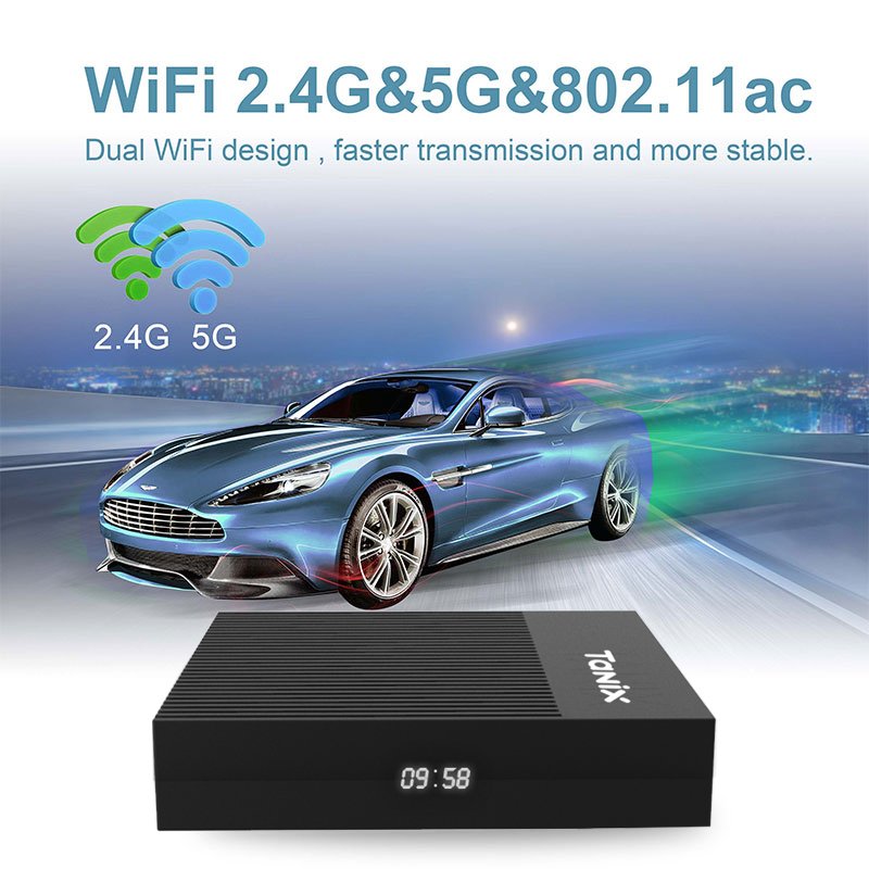 TANIX X4 Amlogic S905X4 Android 11 HD Smart Tv Boxe Streaming Best Android Tv Set Top Box Av1 2.4G 5G Wifi Dual BT5.0 4k FREE