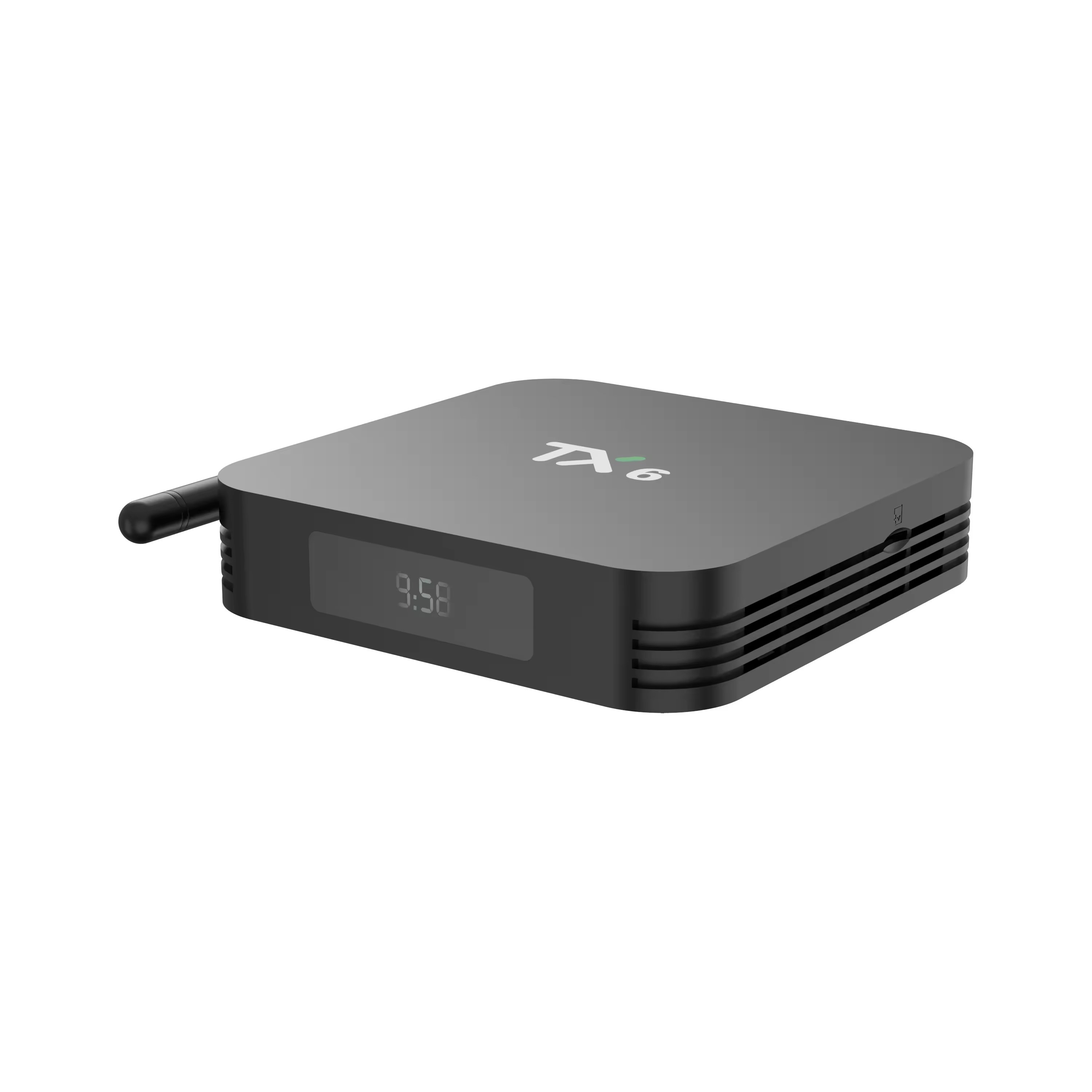 Popular Brand Full stock android 10 tv box RAM 2GB 4GB Allwinner H616 Tanix TX6Android set-top tv box