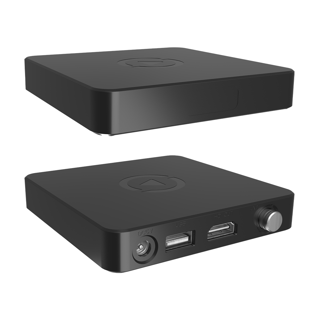 Wholesale ATSC digital converter ATSC 3.0 TV Tuner 4K HDR TV Receiver Android Box WIFI USB for USA ATSC3.0 TV Box