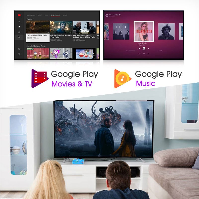 2019 H96 Mini h6 4gb 128gb Android 9 set top TV Box
