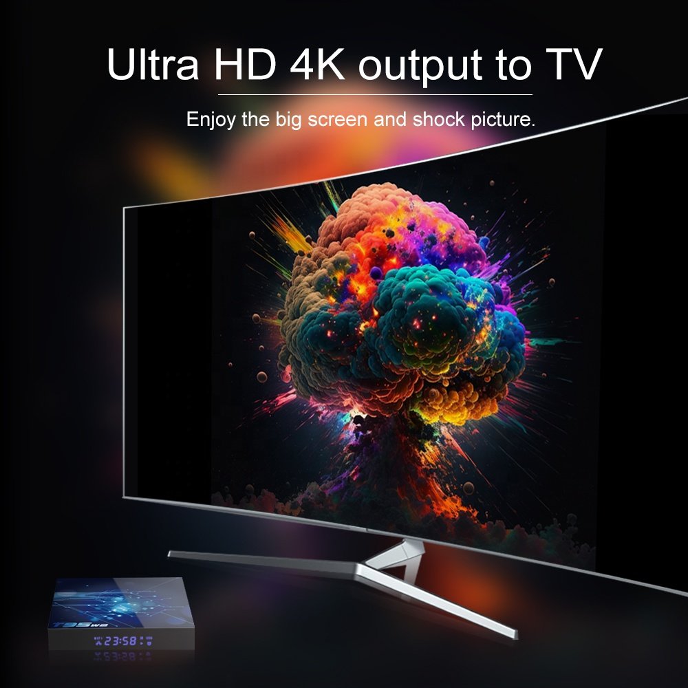 IHOMEMIX 2024 Satellite Tv Receiver 4k Android T95W2 Amlogic S905W2 Smart 4K TV Box Set Top Box