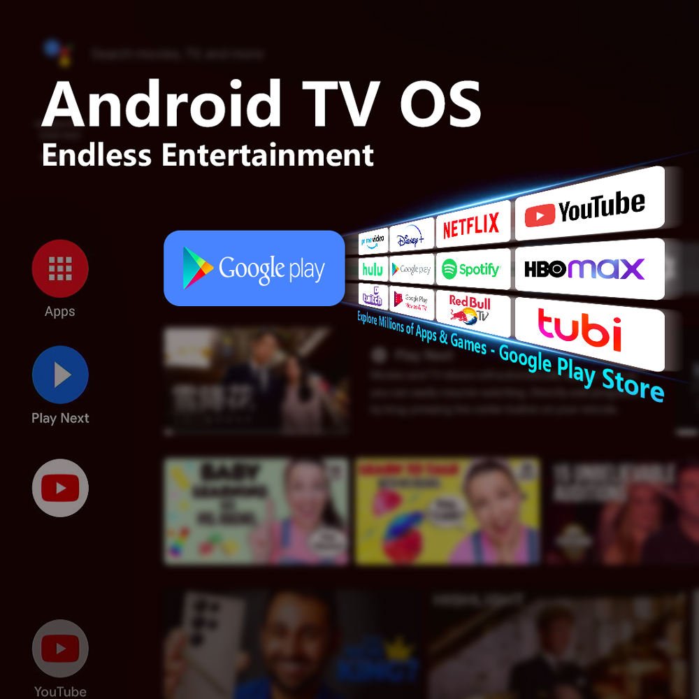 Tripsky Wholesale tv box Android 11 Set Top Box amlogic s905y4 dual wifi android tv box