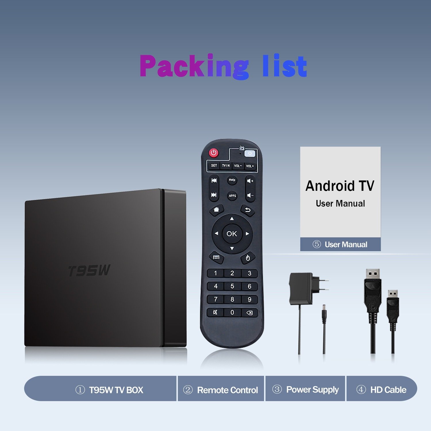 T95W 4k android tv box amlogic S905W2 4k HDR video 2.4/5G wifi set-top box 2g 16g Android 11 tv box with BT 5.0