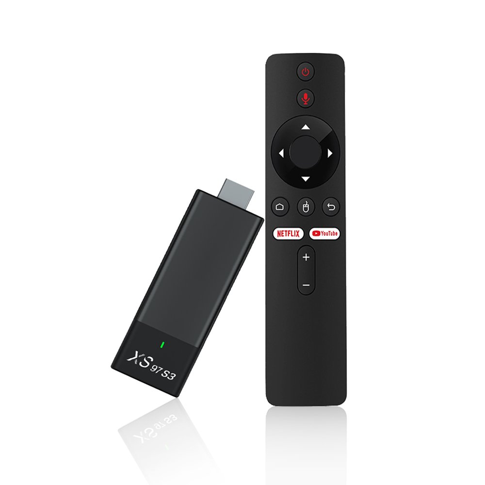 XS97 S3 BT Tvstick BT 5.0 full hd 2+8gb Allwinner H313 set top box dual WIFI 4k android tv stick