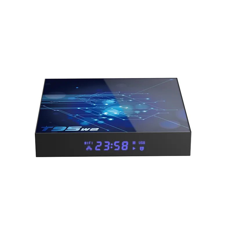 Android smart tv box 4GB 32GB Media Player T95W2 X98PLUS Android11.0 tv set-top boxes Amlogic S905W2 TV Box T95W2