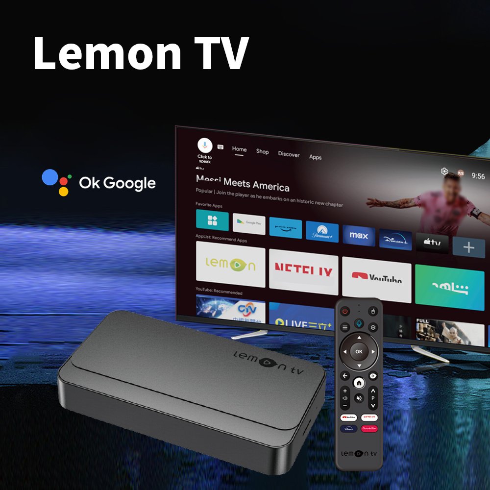 Topleo set top box Android 10 Lemon TV H313 2gb 8gb Digital update from Q5 4k certificado smart box lemon tv android tv
