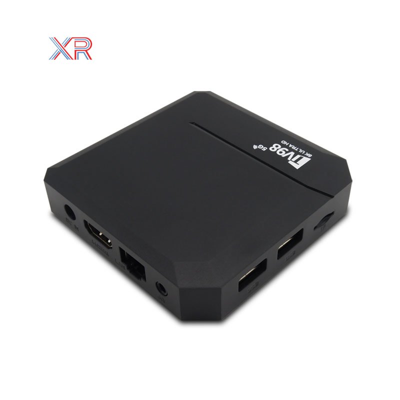 TV98 Android TV Box 1G+8G Allwinner H313 2.4G 5G WiFi BT4.0 TV BOX 4K Android 13 Set Top Box US Plug