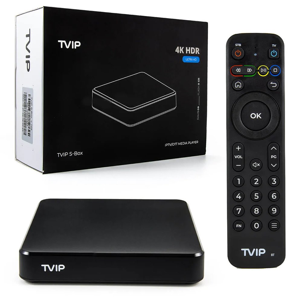 TVIP 706 TV Box with 4K Strong iptv Android 11.0 Amlogic S905W2 2GB 8GB 2.4/5G WIFI H2.65 Smart BT Set Top Box Media Player