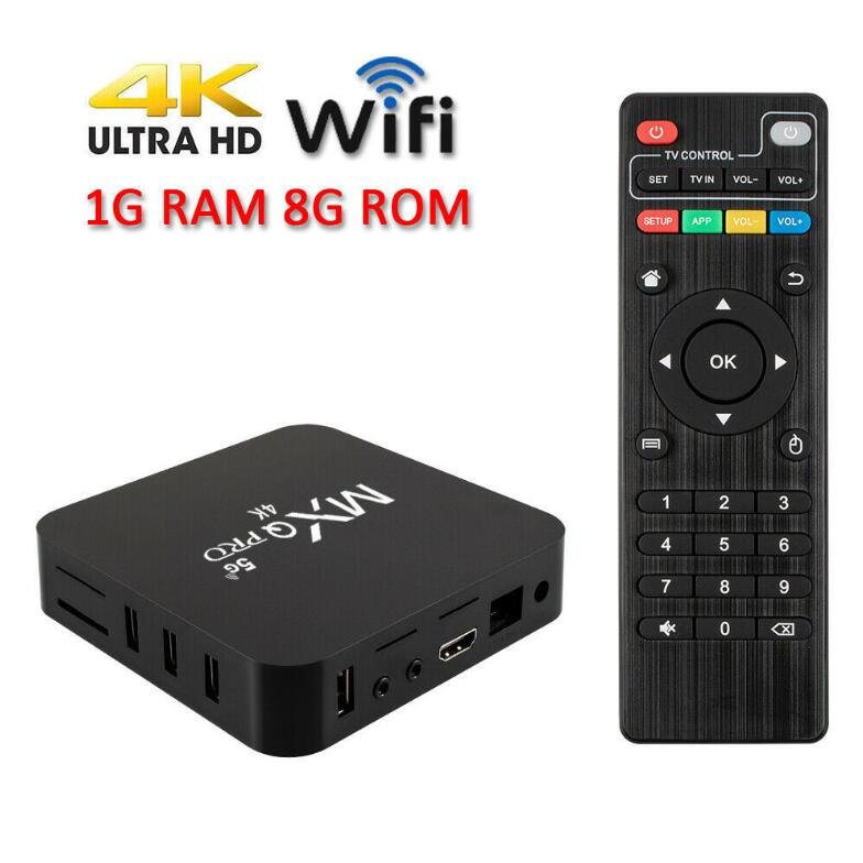 TV Box Android MX9 PRO 4K Smart Internet MX pro Set Top Box OTT TV Box