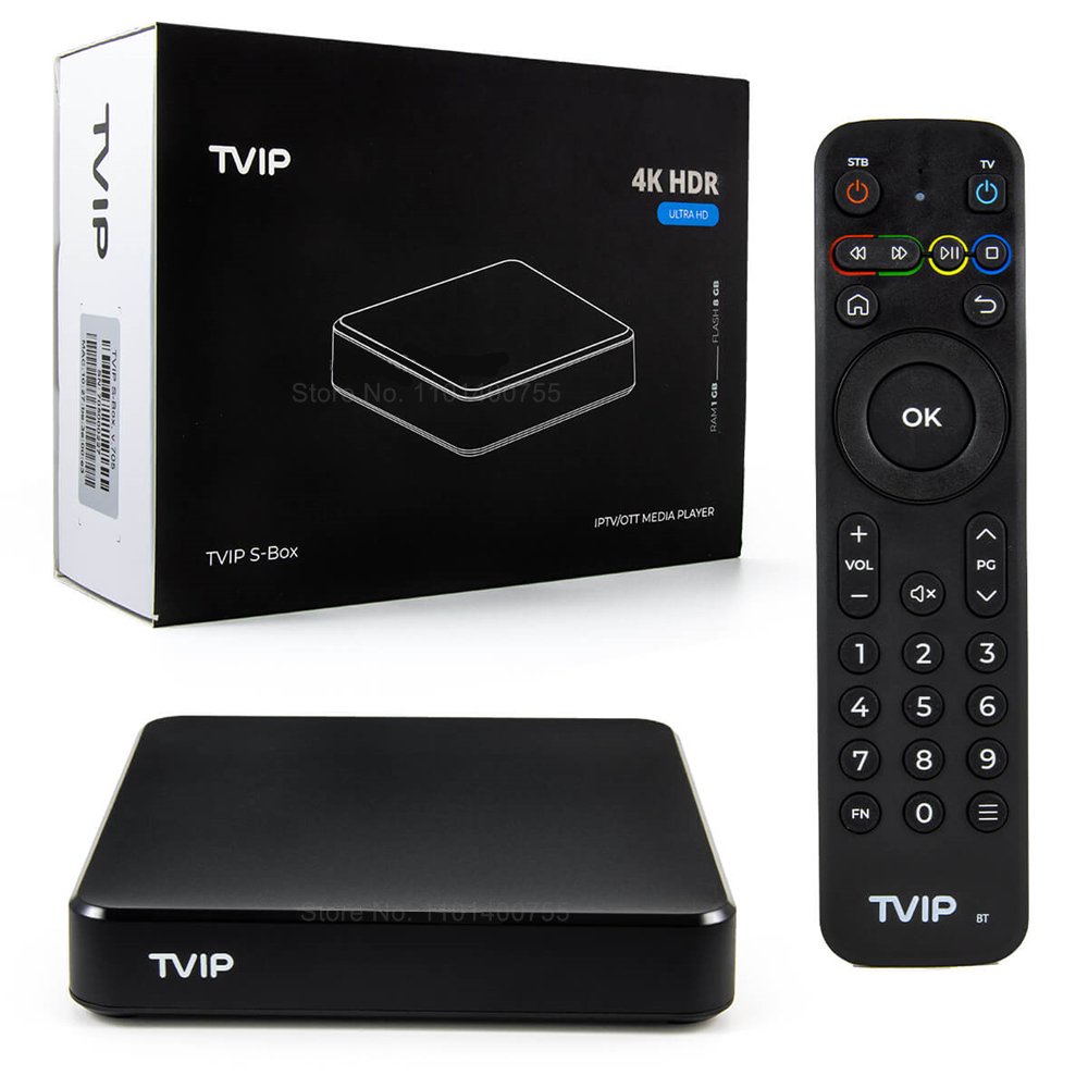 TVIP705 S905W2 1G8G TV box 4K 2.4G 5G dual wifi 4K HD Android 11 multimedia ip-tv streaming TV box USA Canada tvip706