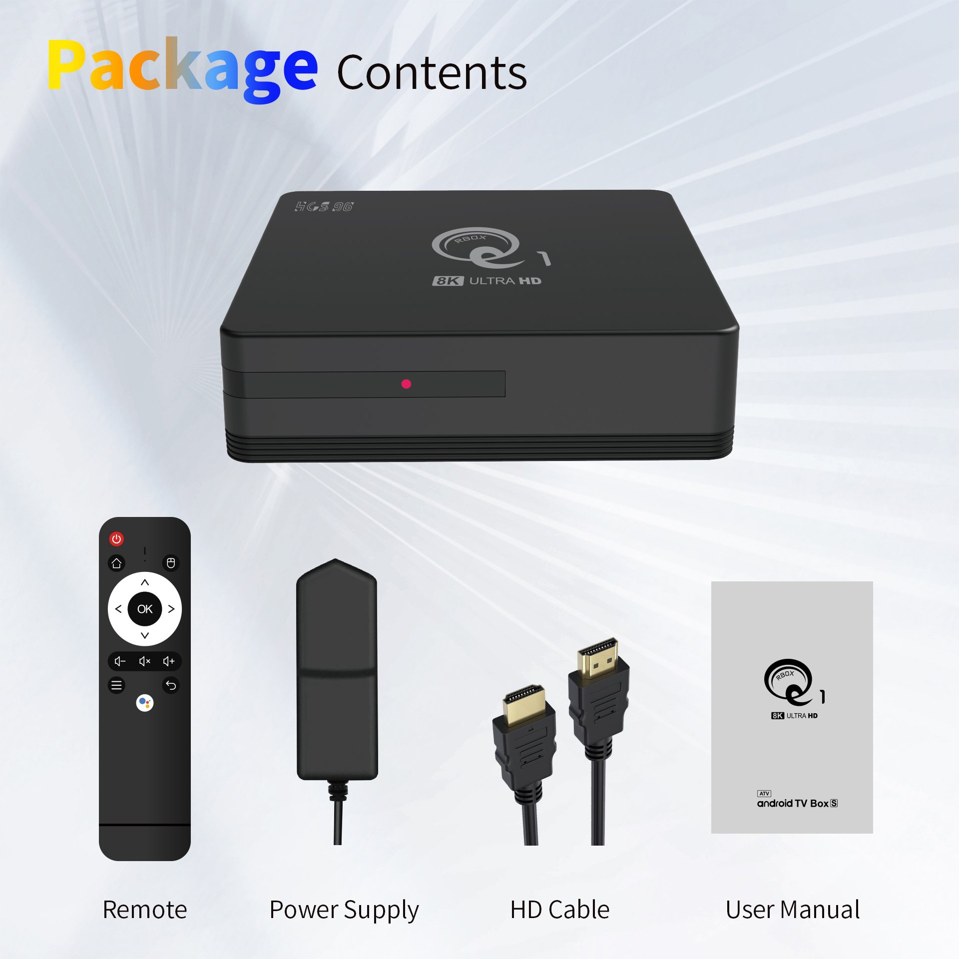 2024 New TV Box Q1 Allwinner H318 8k HD Smart TV Box with Bluetooth Voice Remote Control tv box android 4k 2024