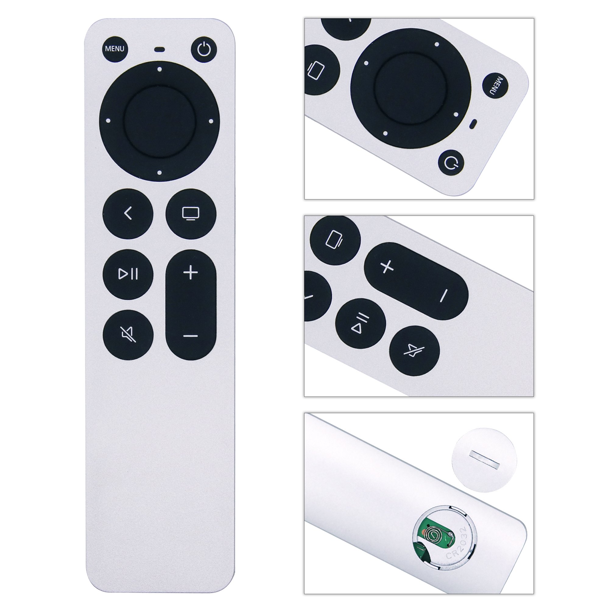 Newest Universal Remote Control for All Apple TV Remote Replacement Compatible with Apple TV 4K with TV Control Function