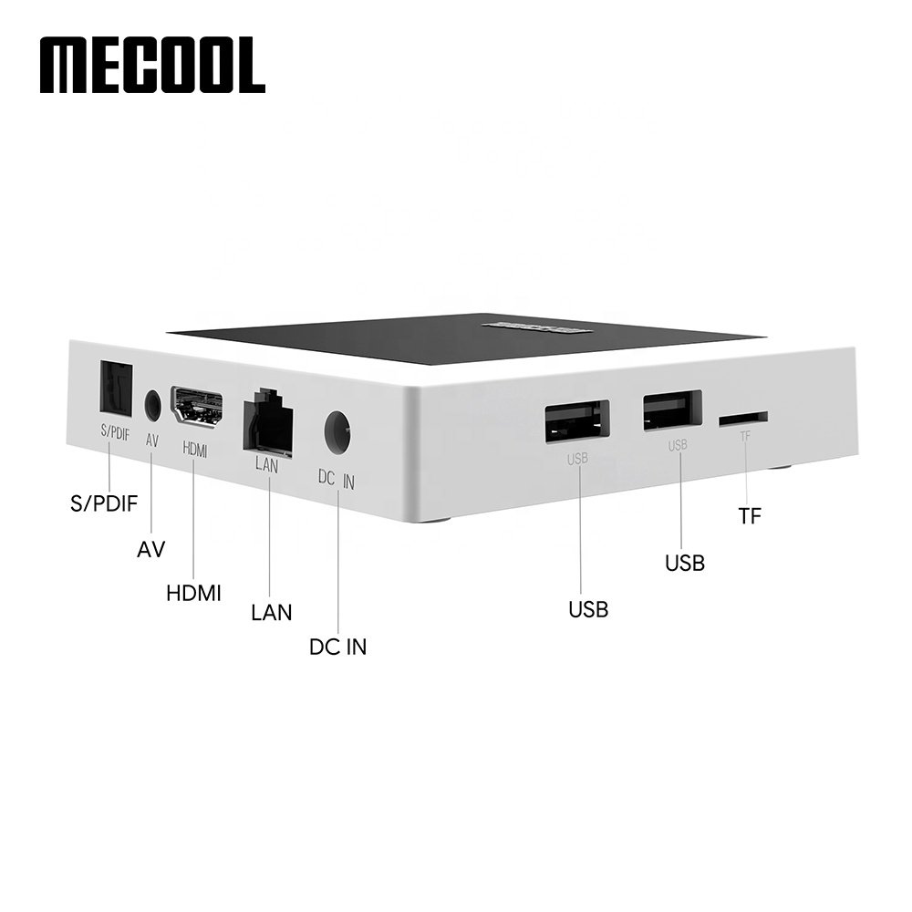 MECOOL KM7 Plus Android 11 Amlogic S905Y4 2GB 16GB Youtube 4K Paly Store Android STB Media Device Box for TV Set Top Box