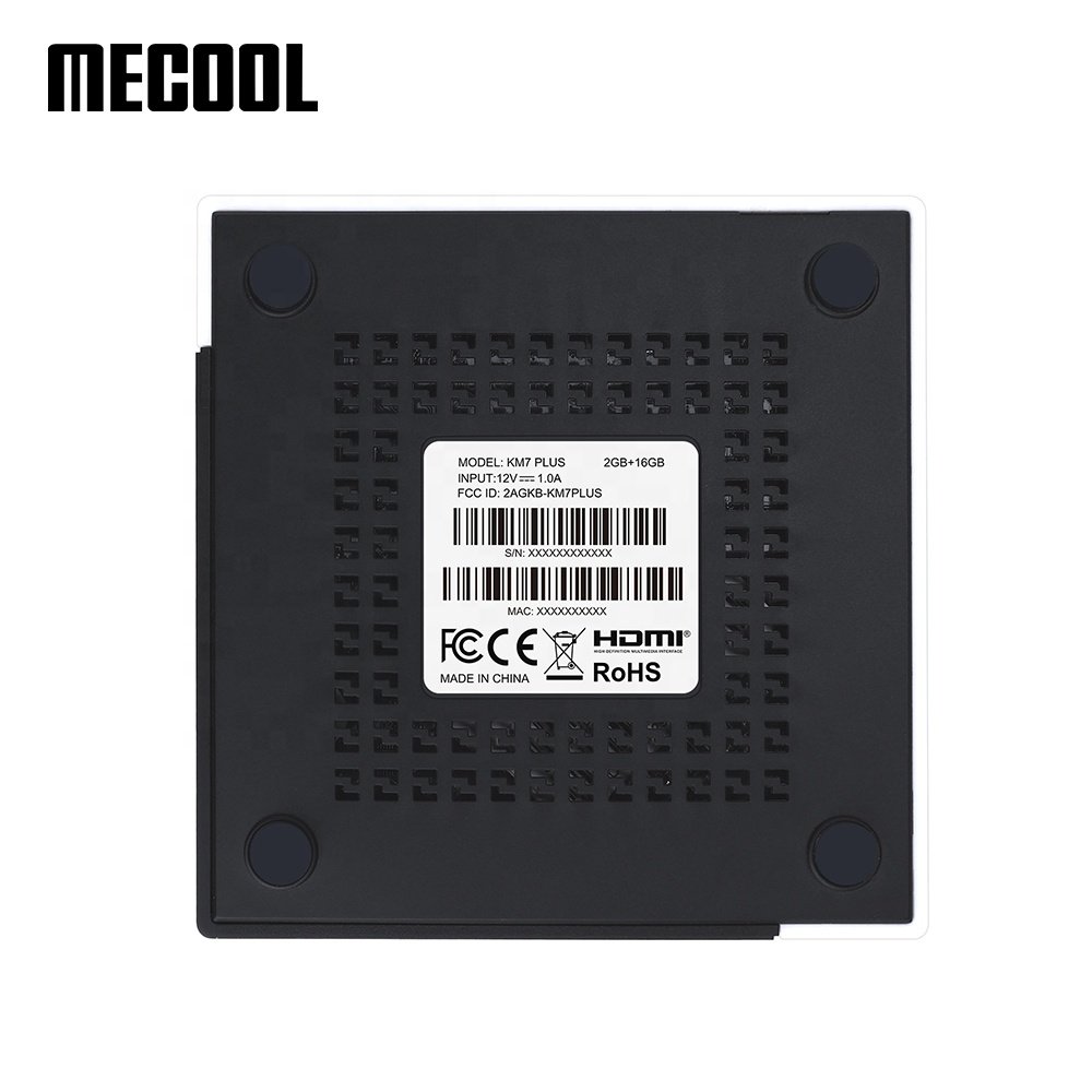 MECOOL KM7 Plus Android 11 Amlogic S905Y4 2GB 16GB Youtube 4K Paly Store Android STB Media Device Box for TV Set Top Box