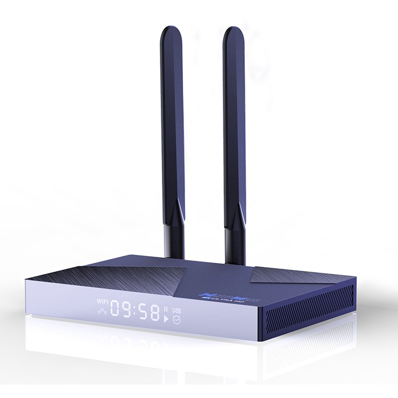 H96 MAX V58 Android 12.0 TV Box 8K Resolution RK3588 Chip WiFi 6 Same Screen 1000M Ethernet LAN External Antenna Streaming Box