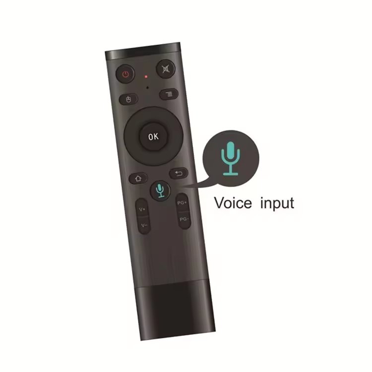 Factory Remote Q5 Air Mouse 2.4G Wireless Remote Control Voice Gyro Air Mouse Q5 for Android Mini PC TV Box