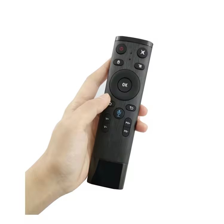 Factory Remote Q5 Air Mouse 2.4G Wireless Remote Control Voice Gyro Air Mouse Q5 for Android Mini PC TV Box