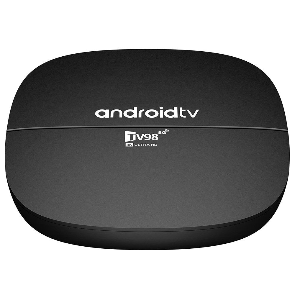 Android TV TV98ATV TV BOX 2.4G/5G dual-band Wifi H313 Support BT Android 10.0 Smart TV BOX Set-Top Box