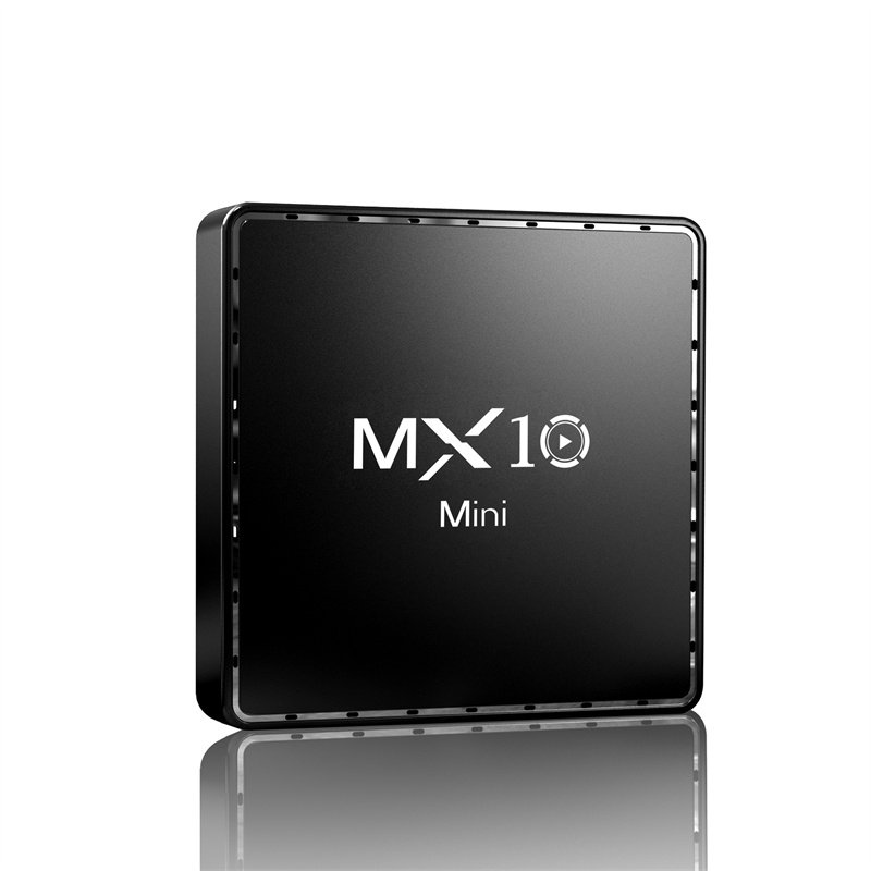 Factory Newest MX10 Mini H313 1gb 8gb 4k 2.4G WiFi OS10.0 Smart Streaming TV Box Free to air Set Top Box