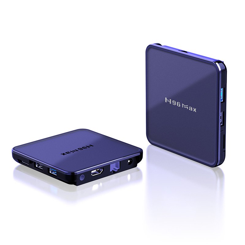 H96 MAX V12 Android 12 4K Set Top Box Rockchip RK3318 Smart Android TV Box