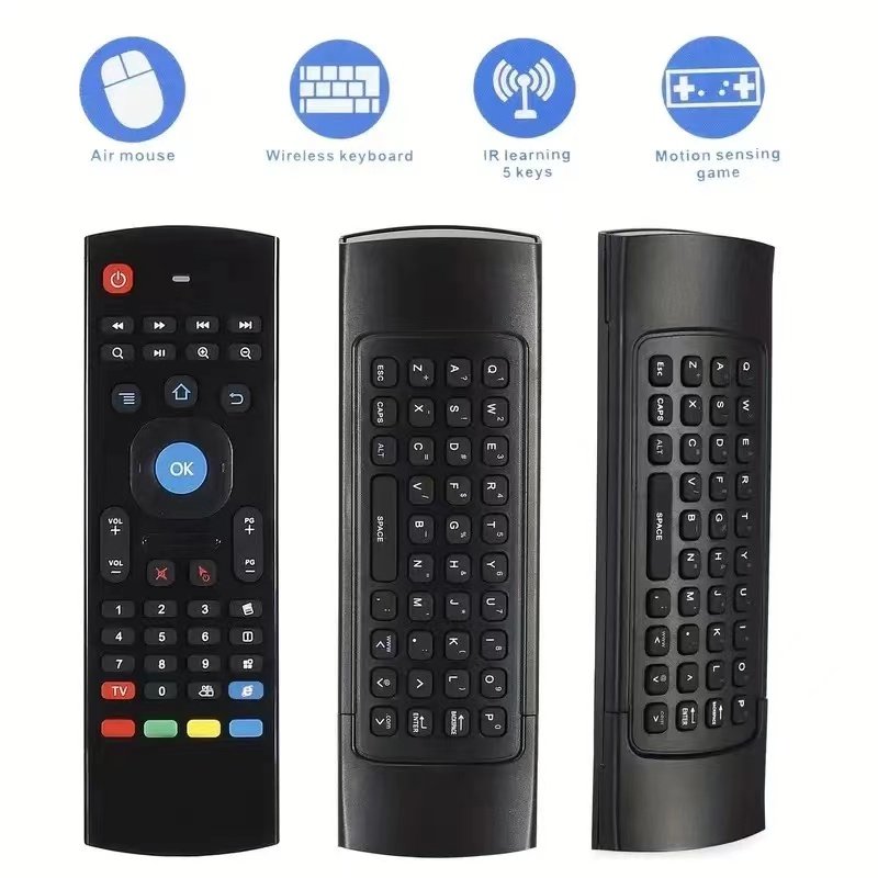 MX3 Air Mouse Keyboard 2.4G Voice Smart Wireless Fly Mouse Control Mouse Keyboard Android TV Set Top Box TV Box Remote Control